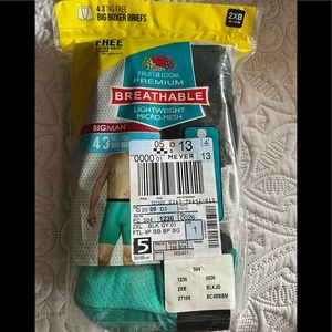 Final Markdown! NIP Men’s Fruit of the Loom Boxer Briefs